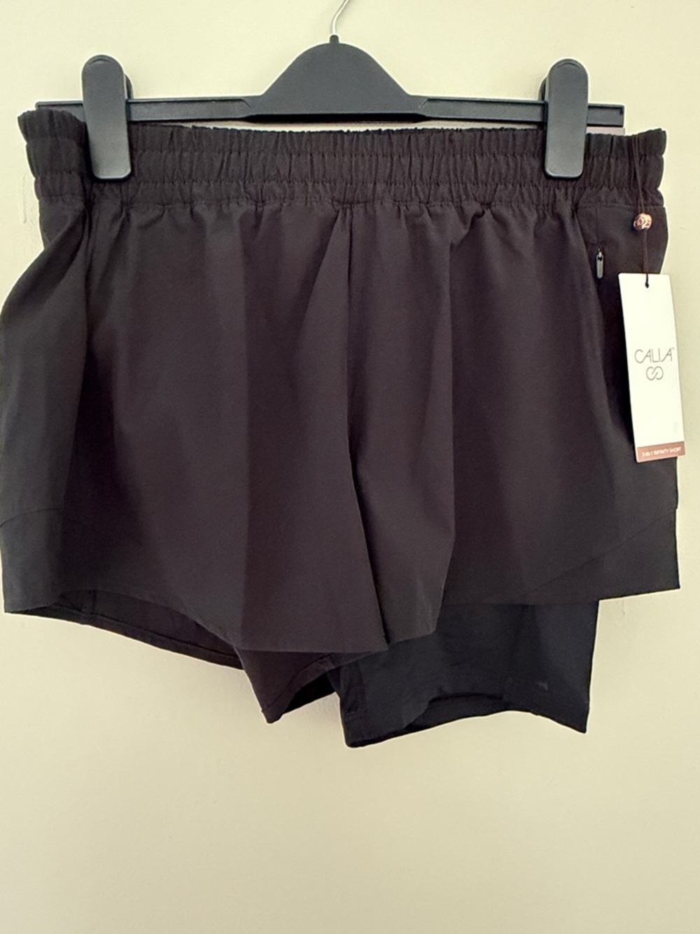 NWT Calia Black Running Shorts Medium